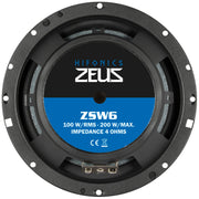 HIFONICS ZS6.2E - Kit 2 Voies 16,5 cm 100 Watts RMS | Sonorité Haute Performance HIFONICS