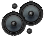 HIFONICS ZSF6.2C – Kit éclaté 16,5 cm Plug+Play pour Ford HIFONICS