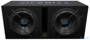 HIFONICS ZSPL12DUAL - Caisson Bass-Reflex 2x30 Cm 1200 Watts RMS HIFONICS