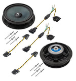 HIFONICS ZSV6.2C – Kit éclaté 16,5 cm Plug+Play pour Volkswagen, Seat, Škoda et MAN HIFONICS
