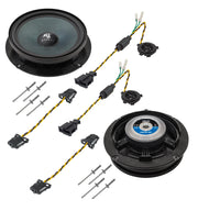 HIFONICS ZSV6.2C – Kit éclaté 16,5 cm Plug+Play pour Volkswagen, Seat, Škoda et MAN HIFONICS