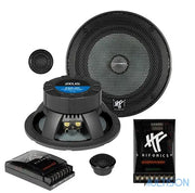 HIFONICS ZX6.2C - Kit 2 Voies Séparées 16,5 cm 125 watts RMS HIFONICS