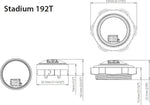 JBL Stadium 192T – Tweeters voiture haute résolution 19 mm à dôme aluminium, 50 W RMS (la paire) JBL