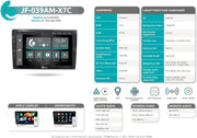 JF SOUND JF-039AM-X7C-PRO – Autoradio Android 9
