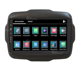 JF SOUND JF-039JR-X9C-PRO – Autoradio Android GPS 4G pour Jeep Renegade 2014 JFSOUND