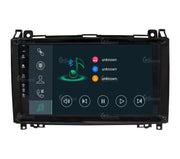 JF SOUND JF-039MA-X9C-PRO – Autoradio Android GPS 4G pour Mercedes Classe A W169 / Classe B W245 2004-2012 JFSOUND