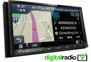 KENWOOD DNX7190DABS - Autoradio Navigation avec écran WVGA 7