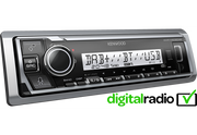 KENWOOD KMR-M508DAB – Autoradio marin DAB+ Bluetooth avec Amazon Alexa KENWOOD
