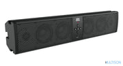 MTX MUD6SPBT – Barre de son 12V Bluetooth Marine 6 haut-parleurs MTX