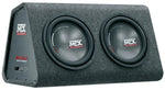 MTX RTP12x2 – Caisson actif bass-reflex double 30 cm – 360 W RMS – 4 Ohm MTX
