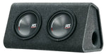 MTX RTP8x2 – Caisson Actif Bass-Reflex | Double Subwoofer 20 cm | Amplificateur Classe-D 240 W RMS MTX
