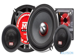 MTX TX650S – Kit 2 Voies 13cm 4Ω avec Tweeter 555 Watts MTX