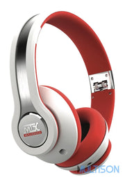 MTX iX1 White - Casque Hi-Fi Circum-Aural Haut-Parleurs Néodymes MTX