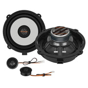 MUSWAY CSH6.2C – Kit 2 voies séparées 16,5 cm Plug & Play pour Hyundai MUSWAY