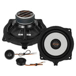MUSWAY CSK6.2C – Kit 2 voies séparées 16,5 cm Plug & Play pour Kia MUSWAY