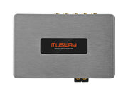 MUSWAY M4nano – Amplificateur DSP 4 canaux Class D avec processeur DSP 8 canaux ultra-compact MUSWAY