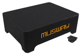 MUSWAY MF108A – Caisson de basses actif extra-plat 20 cm Downfire