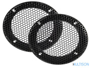 MUSWAY MGR4 - Grilles Universelles Pour Haut-Parleurs 10 cm MUSWAY