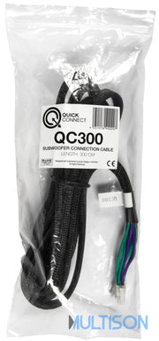 MUSWAY MQC300 – Câble de Connexion Quick Connect 3 mètres MUSWAY