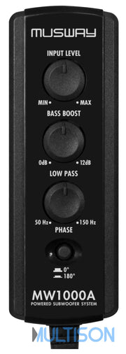 MUSWAY MW1000A – Caisson actif roue de secours 28 cm MUSWAY