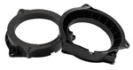 Musway MSR-B1 – Anneaux adaptateurs 10 cm pour haut-parleurs BMW (1 paire) MUSWAY