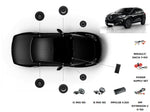 Focal Inside Renault Kadjar ACTIVE 6.0 – Kits avant + arrière + Amplificateur Multison.fr
