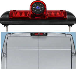 MULTISON CAMDUC09 – Caméra de recul HD 720p avec vision nocturne pour Fiat Ducato / Peugeot Boxer / Citroën Jumper – 3e feu stop Multison.fr