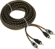 ROCKFORD RFI-20 – Câble RCA torsadé – 2 x 6 mètres – Audio stéréo blindé Multison.fr