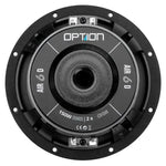 OPTION AIR-6 D4 – Subwoofer 16 cm 4+4 Ω pour voiture OPTION