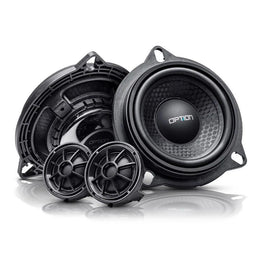 OPTION BM-100 BMW – Kit Haut-Parleurs Avant – Plug & Play – 50 W RMS – 10 cm OPTION