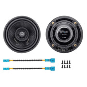 OPTION BM-100X – Système de haut-parleurs coaxiaux pour BMW | 50 W RMS | 10 cm | Plug & Play OPTION