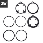 OPTION BM-100X – Système de haut-parleurs coaxiaux pour BMW | 50 W RMS | 10 cm | Plug & Play OPTION