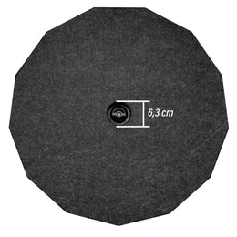 OPTION DRIVE10FLAT-BRP-D4 – Subwoofer Extra-plat pour Loge de Roue de Secours (Notrad) – 25 cm – 300 W RMS – Double Bobine 4 Ω OPTION