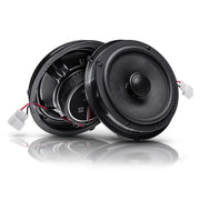 OPTION LS-515 – Haut-parleurs arrière coaxiaux 16,5 cm Plug & Play pour Ford Fiesta VII 2008–2023 OPTION