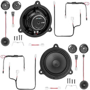 OPTION LS-534 – Haut-parleurs avant 2 voies Plug & Play pour Dacia Sandero Stepway II OPTION