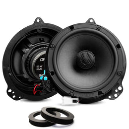 OPTION LS-551 – Haut-parleurs arrière pour Nissan Qashqai 2ème génération (J11, 2014–2021) | 2 voies coaxial | Plug & Play OPTION