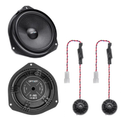 OPTION LS-FIAT-500 – Haut-parleurs avant 2 voies Plug & Play pour Fiat 500 OPTION