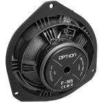 OPTION LS-FIAT-500 – Haut-parleurs avant 2 voies Plug & Play pour Fiat 500 OPTION