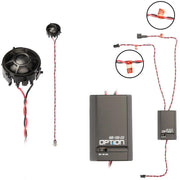 OPTION MB-100-W6 – Haut-parleurs 10 cm 2 voies Plug & Play pour Mercedes C-Klasse W206 OPTION