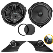 OPTION MB-W447 – Haut-parleurs 16,5 cm Plug & Play pour Mercedes V-Klasse / Vito W447 OPTION