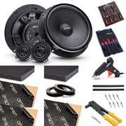 OPTION SET-102 – Kit Haut-Parleurs Avant pour Skoda Superb III | Plug & Play avec Accessoires et Isolation OPTION