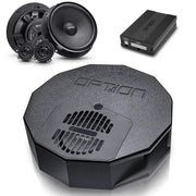 OPTION SET-105 – Kit DSP, Haut-Parleurs & Subwoofer pour Skoda Superb III | Plug & Play OPTION