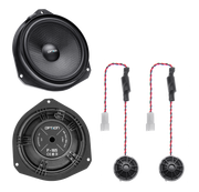 OPTION SET-107 – Kit Haut-Parleurs Avant pour Fiat 500 / 500X avec Insonorisation et Outils | Plug & Play OPTION