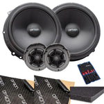 OPTION SET-108 – Kit Haut-Parleurs Avant pour Seat Leon 5F avec Insonorisation et Outils | Plug & Play OPTION
