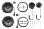 OPTION SET-113 – Seat Leon 5F (sans système audio) | Kit Audio DSP V3 avec Subwoofer et Haut-parleurs Frontaux OPTION