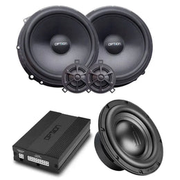 OPTION SET-142 – DSP Soundsystem + Subwoofer + Haut-parleurs avant pour Seat / Cupra Leon (KL) avec Beats | Plug & Play OPTION