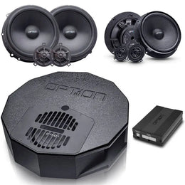 OPTION SET-148 – Système DSP + Haut-parleurs avant/arrière + Subwoofer pour Seat Leon (KL) OPTION