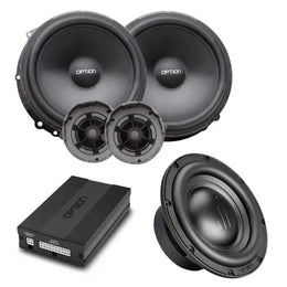 OPTION SET-151 – Kit Audio complet Seat Leon 5F (Beats sans LWL) – DSP Amplificateur + Haut-Parleurs + Subwoofer