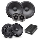 OPTION SET-155 – Kit Audio Seat Leon 5F Seat Sound System – DSP Amplificateur + Haut-Parleurs Avant/Arrière OPTION