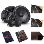 OPTION SET-158 – Kit Haut-Parleurs Opel Zafira Life (Avant) avec Isolation & Accessoires – 70W RMS OPTION